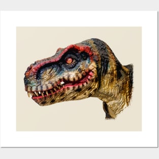 T-Rex Dinosaur Posters and Art